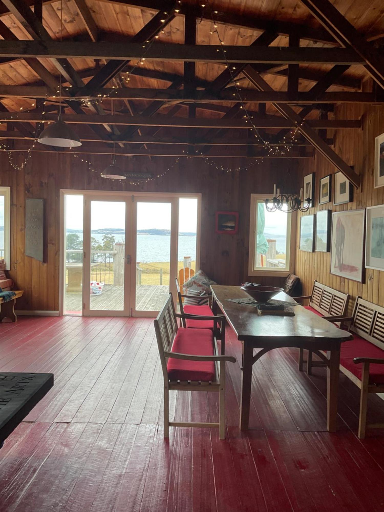 The Woolshed And Farmhouse Blue, Bruny Island Barnes Bay Exterior foto